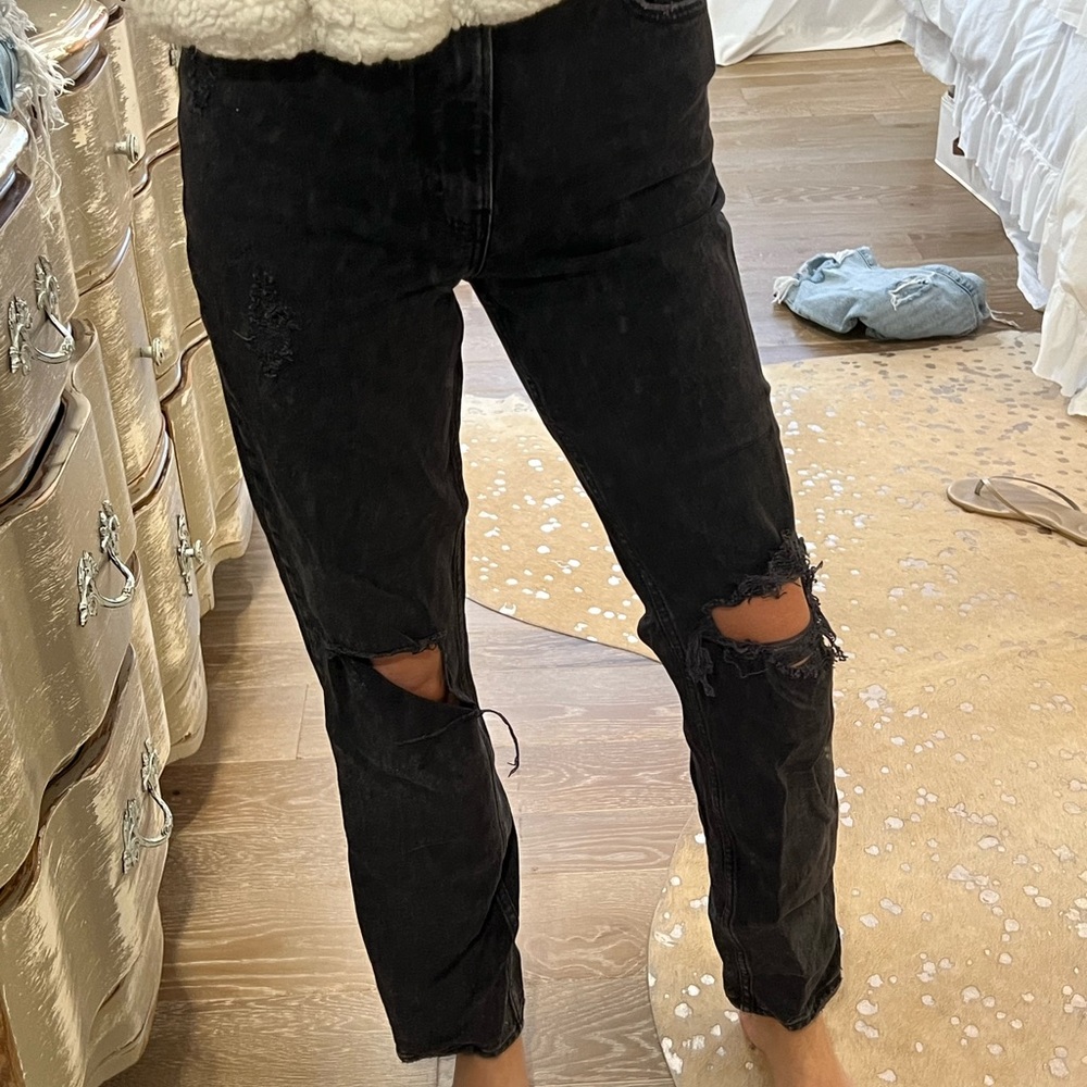 Abercrombie black jeans